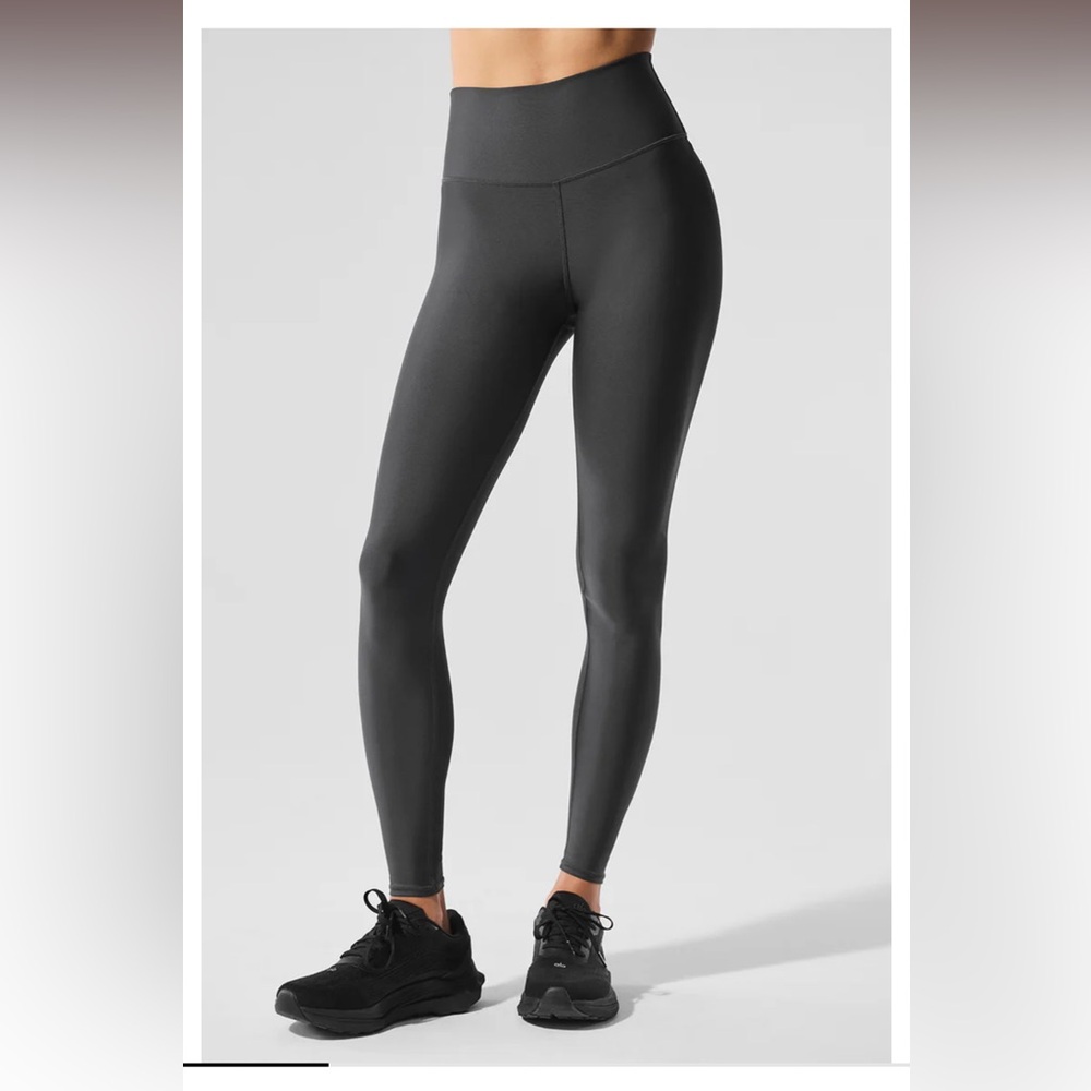 ALO Yoga High-Waist Airlift Anthracite Leggings 28"